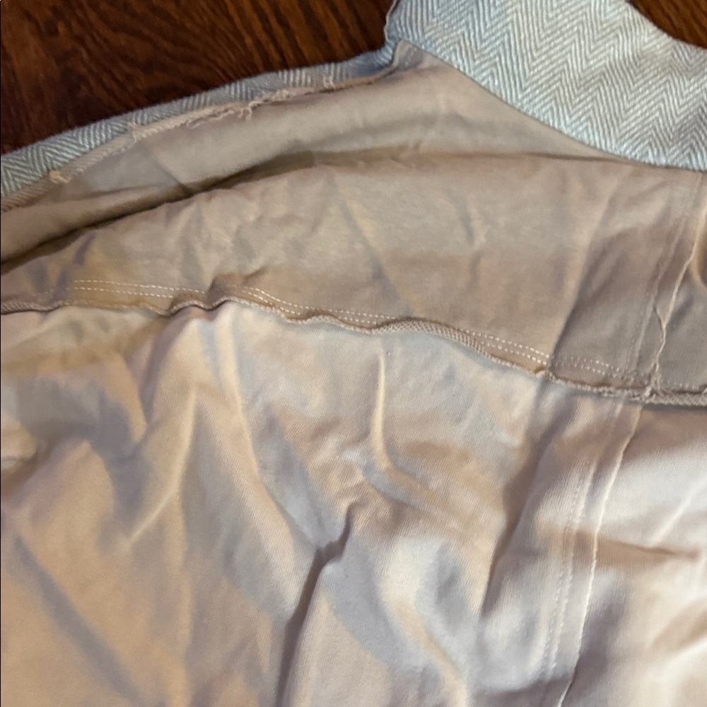 Two-Tone Pullover with High Collar - Picture 3 of 6